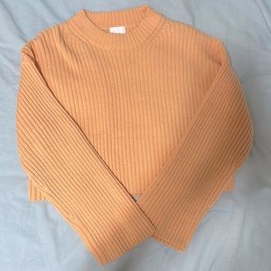 Orange lose fit sweater